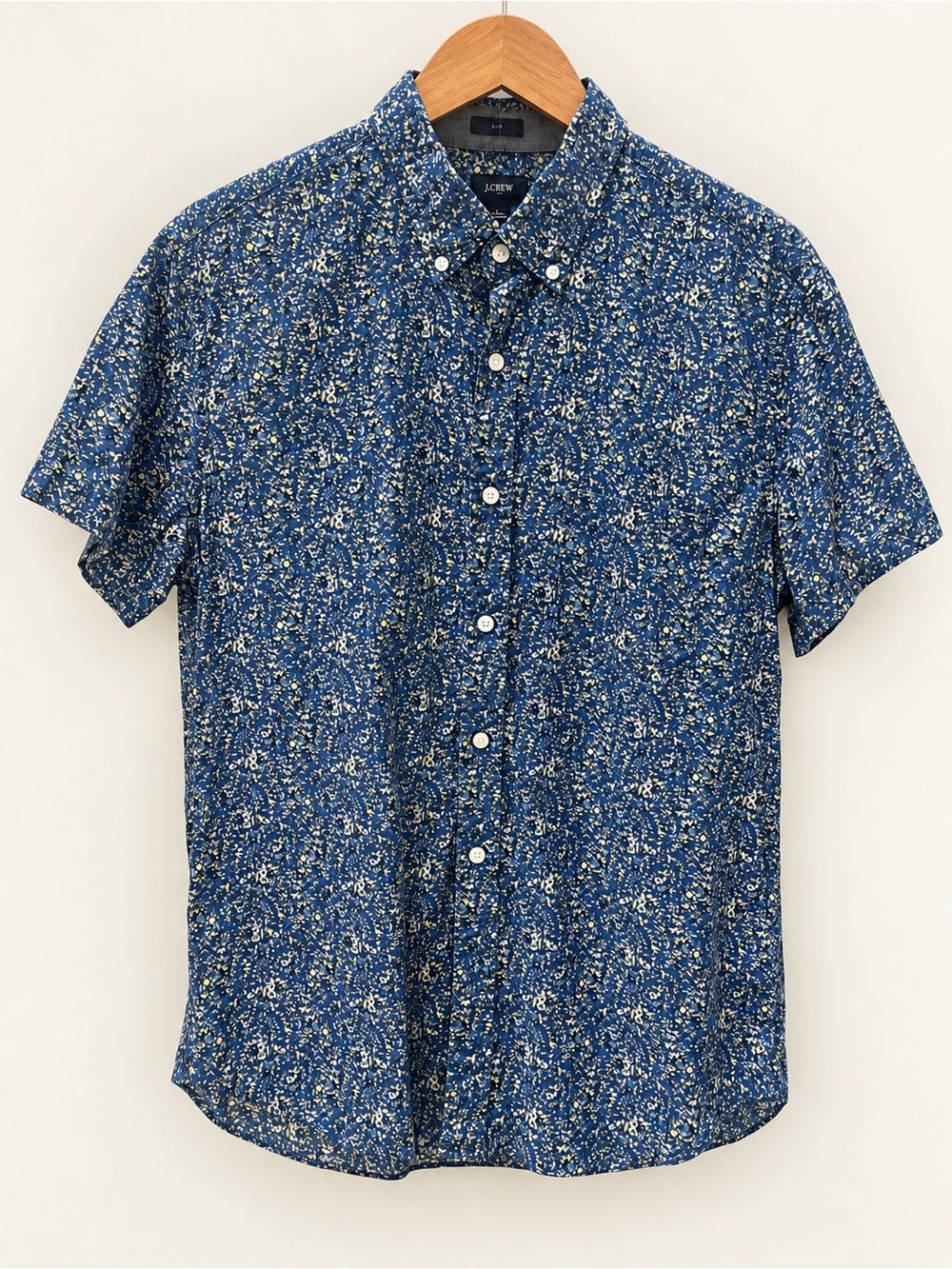 🖤 A Little Floral, A Lot of Style | J.Crew Slim Shirt, L